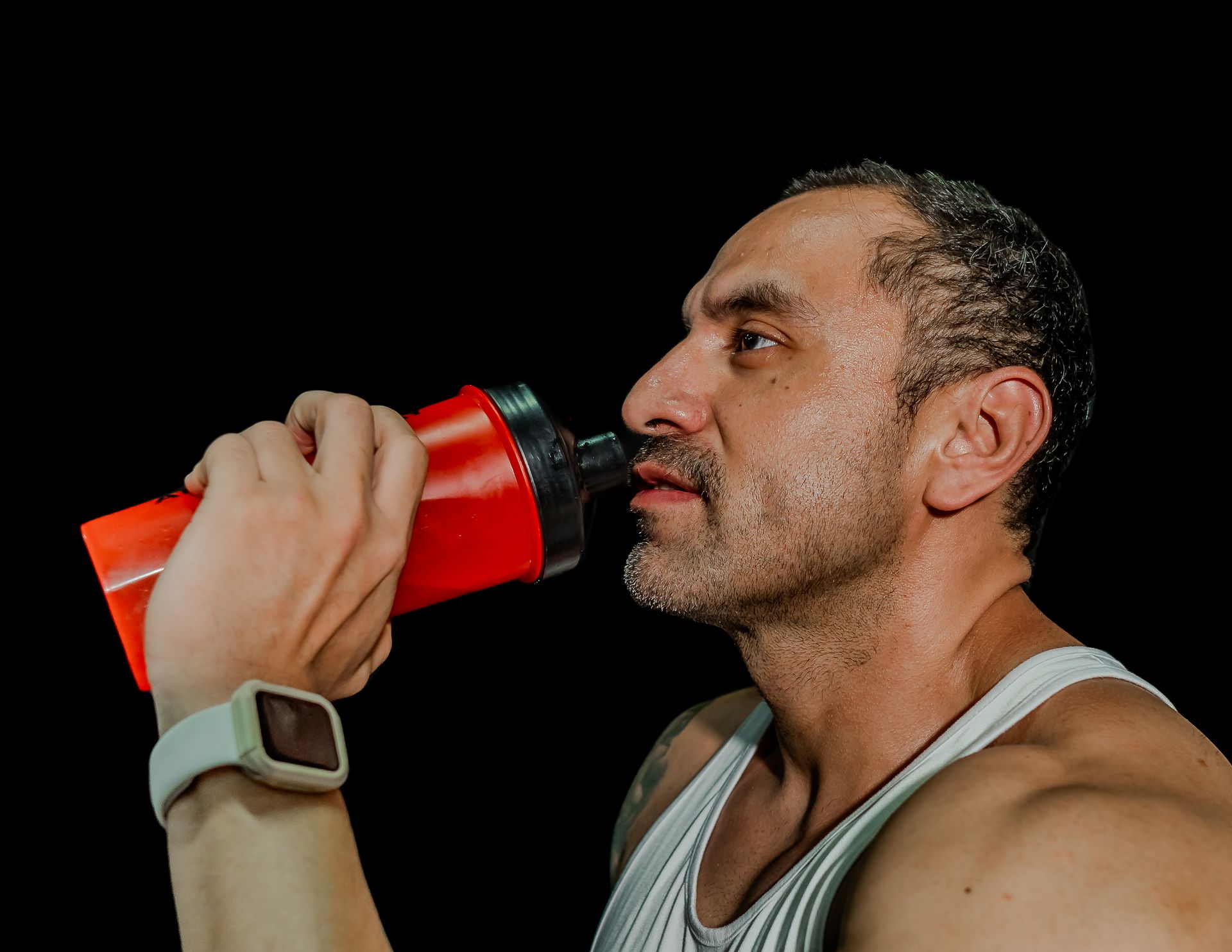 Shaker on a dark background